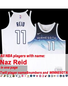 Naz Reid Jersey