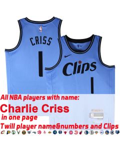 Charlie Criss Jersey