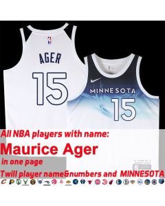Maurice Ager Jersey