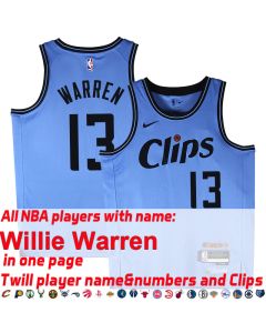 Willie Warren Jersey