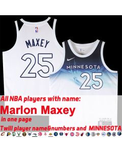 Marlon Maxey Jersey
