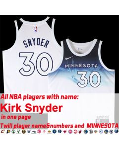 Kirk Snyder Jersey