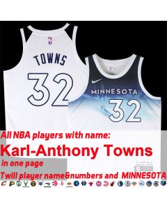 Karl-Anthony Towns Jersey