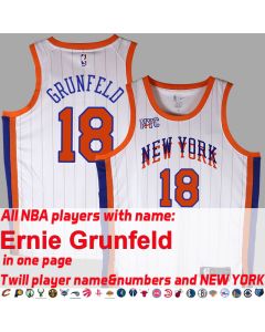 Ernie Grunfeld Jersey
