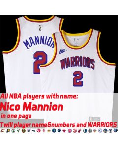 Nico Mannion Jersey