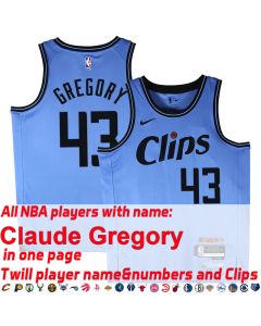 Claude Gregory Jersey