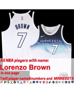 Lorenzo Brown Jersey